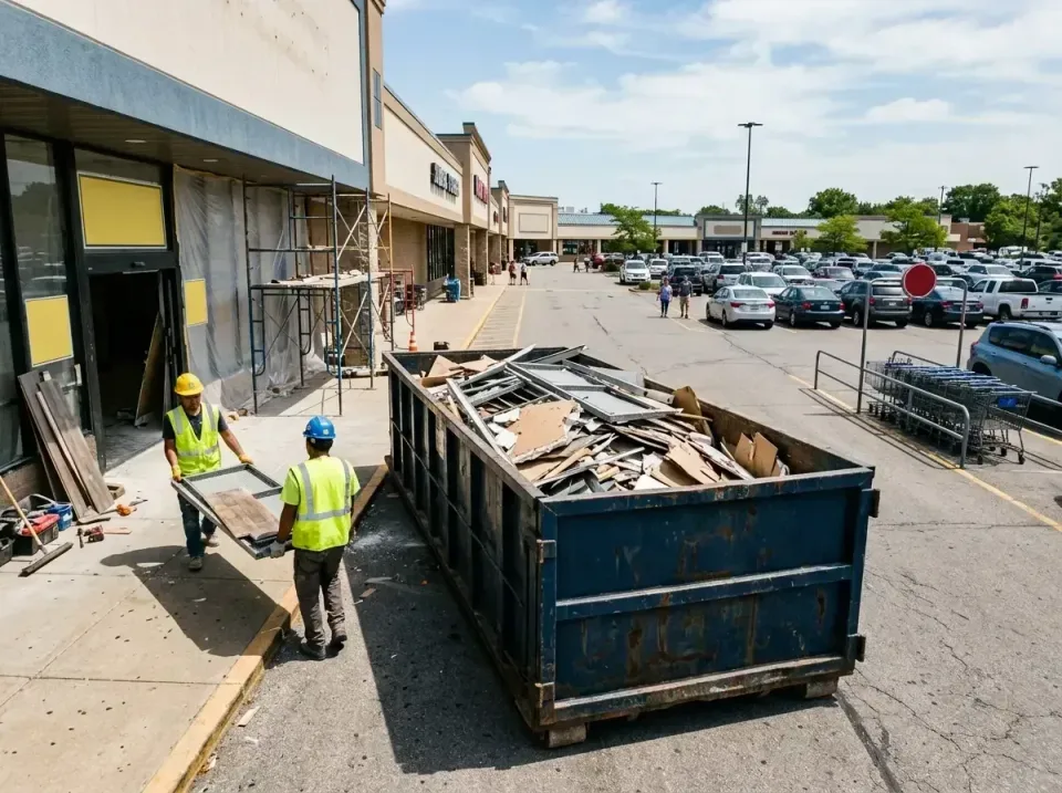 retail-store-renovation-debris-003 — frequently asked questions, Roll-off Dumpster Rentals in Upland, IN